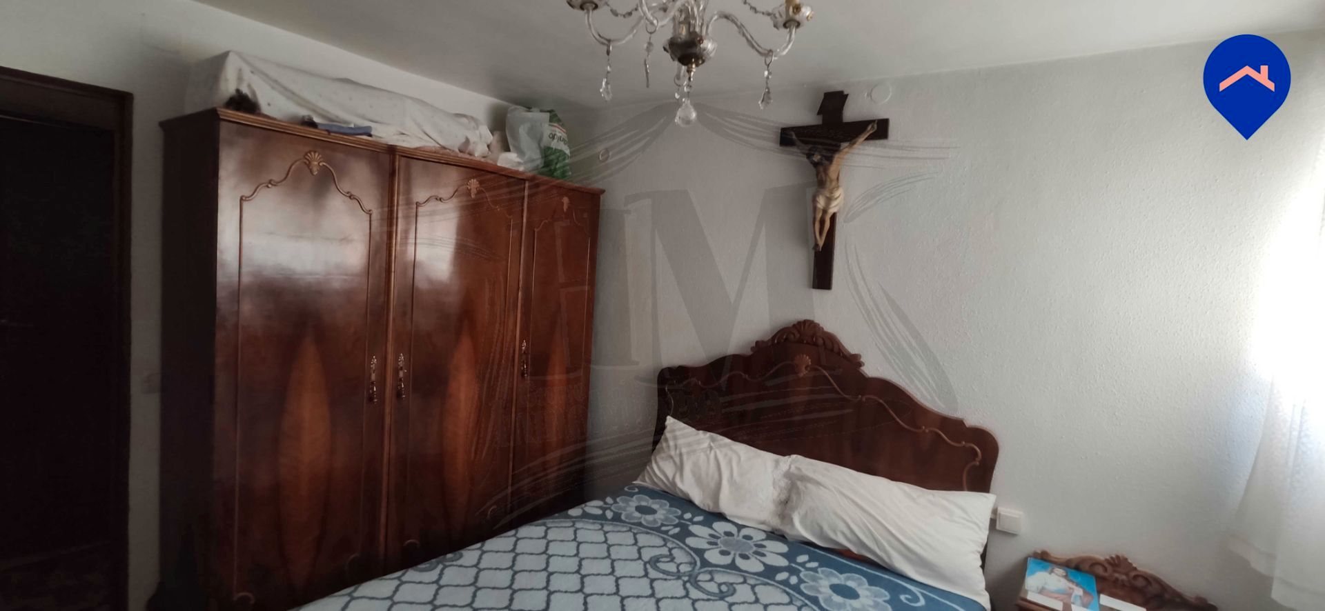 Bedroom of Flat for sale in  Madrid Capital  with Air Conditioner, Heating and Furnished