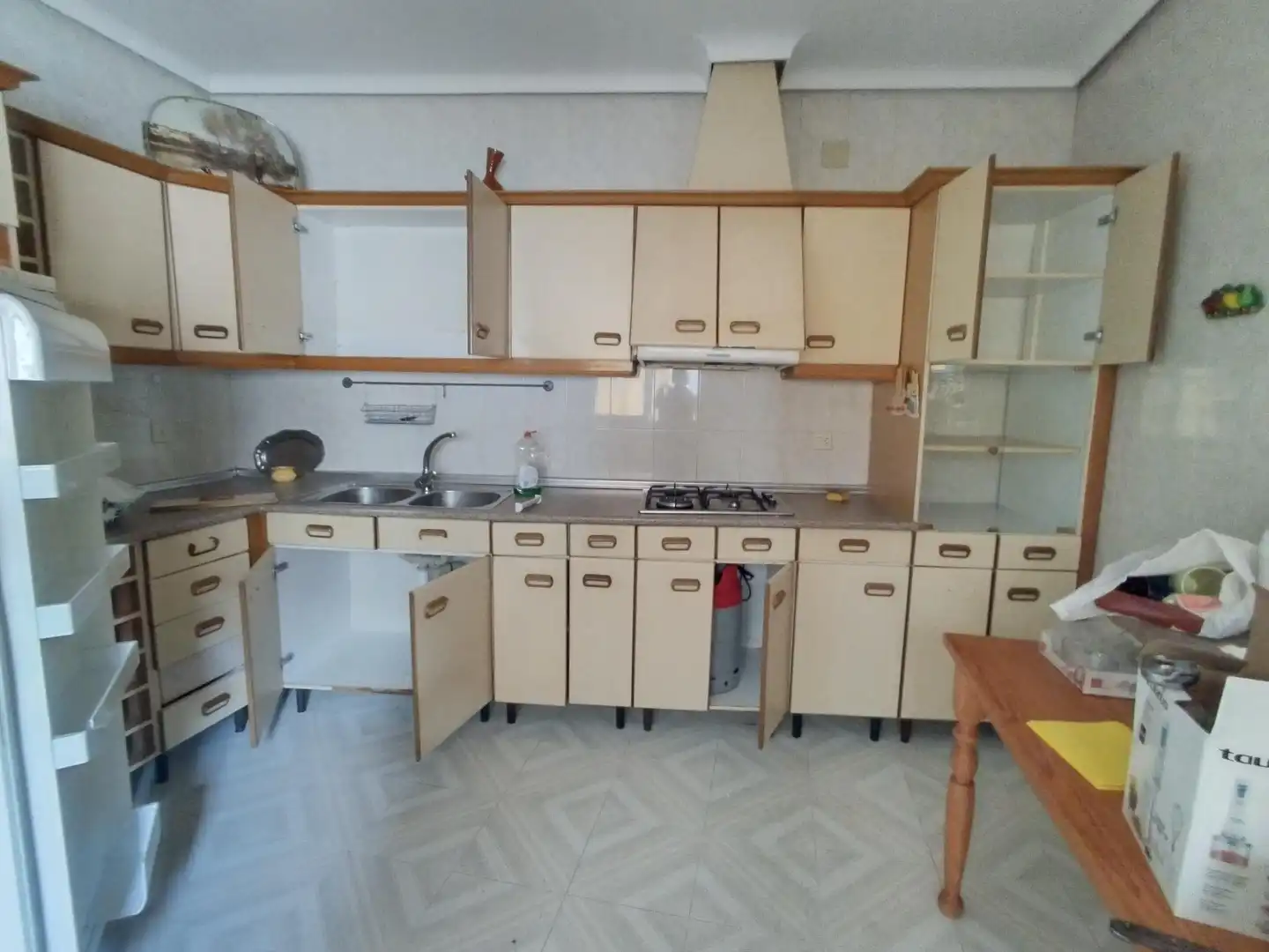 Cocina de Casa o chalet en venta en Barrax con Calefacción y Terraza