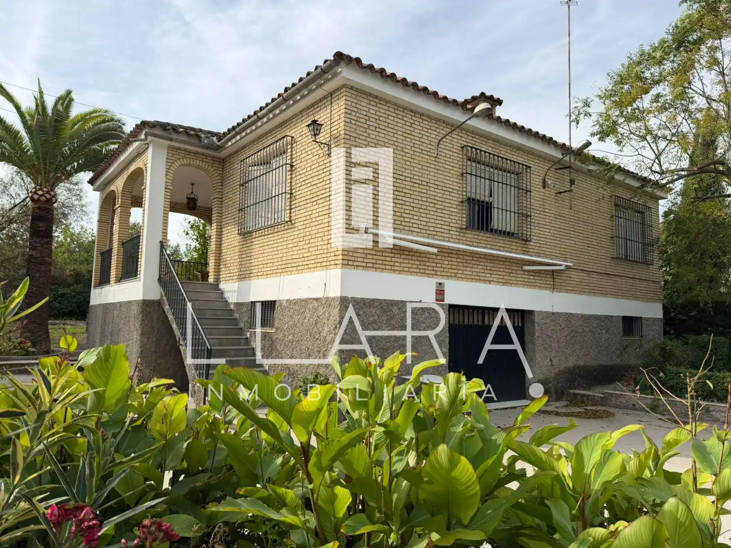 Vista exterior de Casa o chalet en venta en Lucena con Jardín privado, Piscina y Amueblado