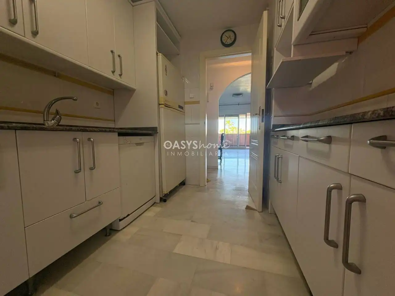 Küche von Wohnung zur Miete in Cartagena mit Terrasse, Möbliert und Balkon