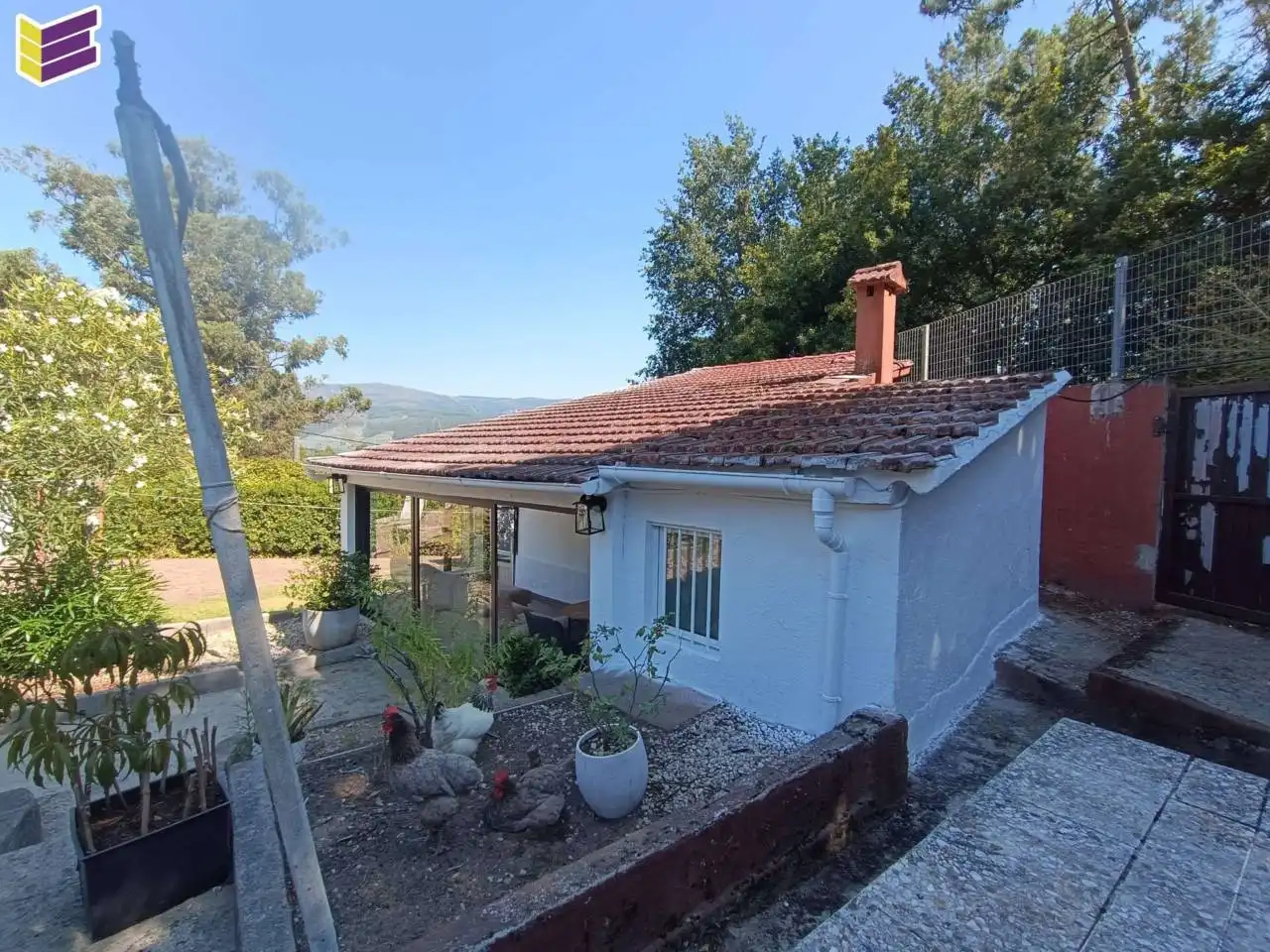Vista exterior de Casa o chalet en venta en Mondariz con Calefacción, Jardín privado y Terraza