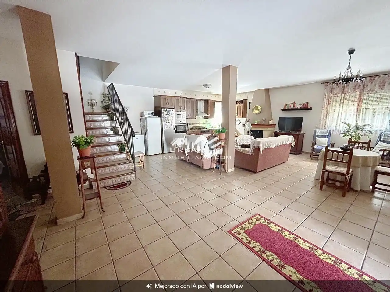 Living room of Houses for sale in Cabra  with Air Conditioner, Private garden and Terrace