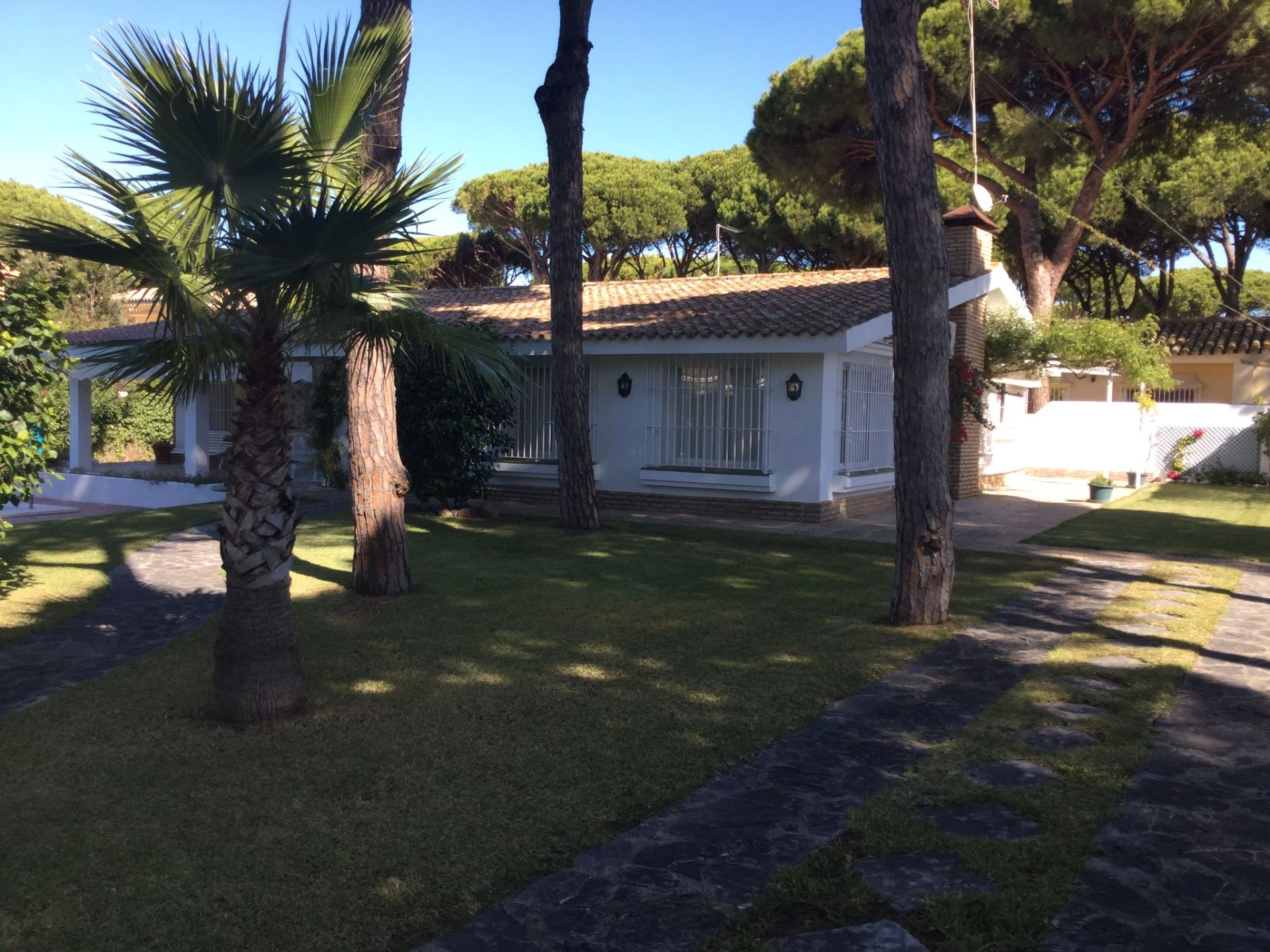 Garden of House or chalet to rent in El Puerto de Santa María  with Air Conditioner, Private garden and Swimming Pool
