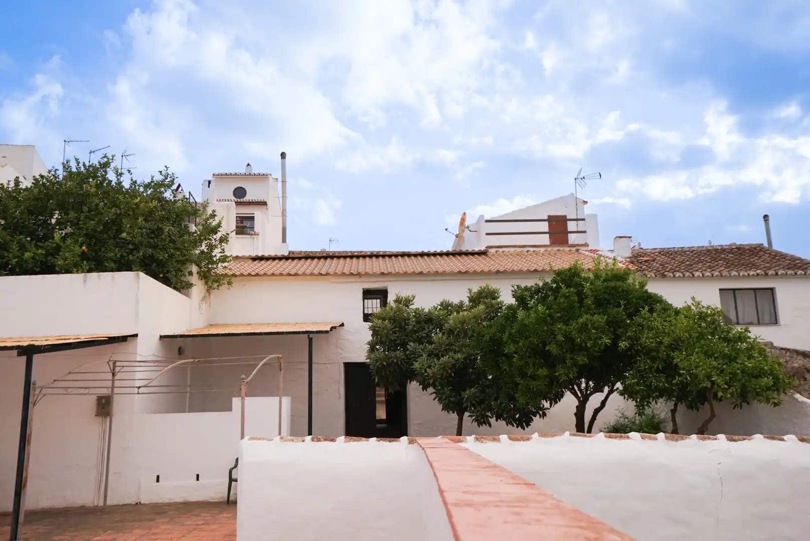 Vista exterior de Casa adosada en venta en Ardales con Aire acondicionado, Jardín privado y Trastero