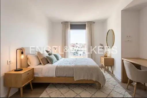 Habitación de Piso de alquiler en Madrid con Aire acondicionado, Calefacción y Jardín privado