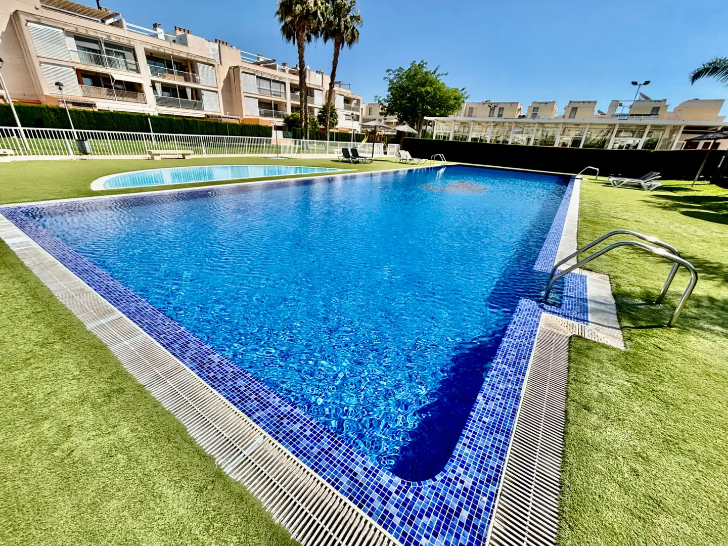 Swimming pool of Detached homes for sale in Alicante / Alacant  with Air Conditioner, Heating and Private garden