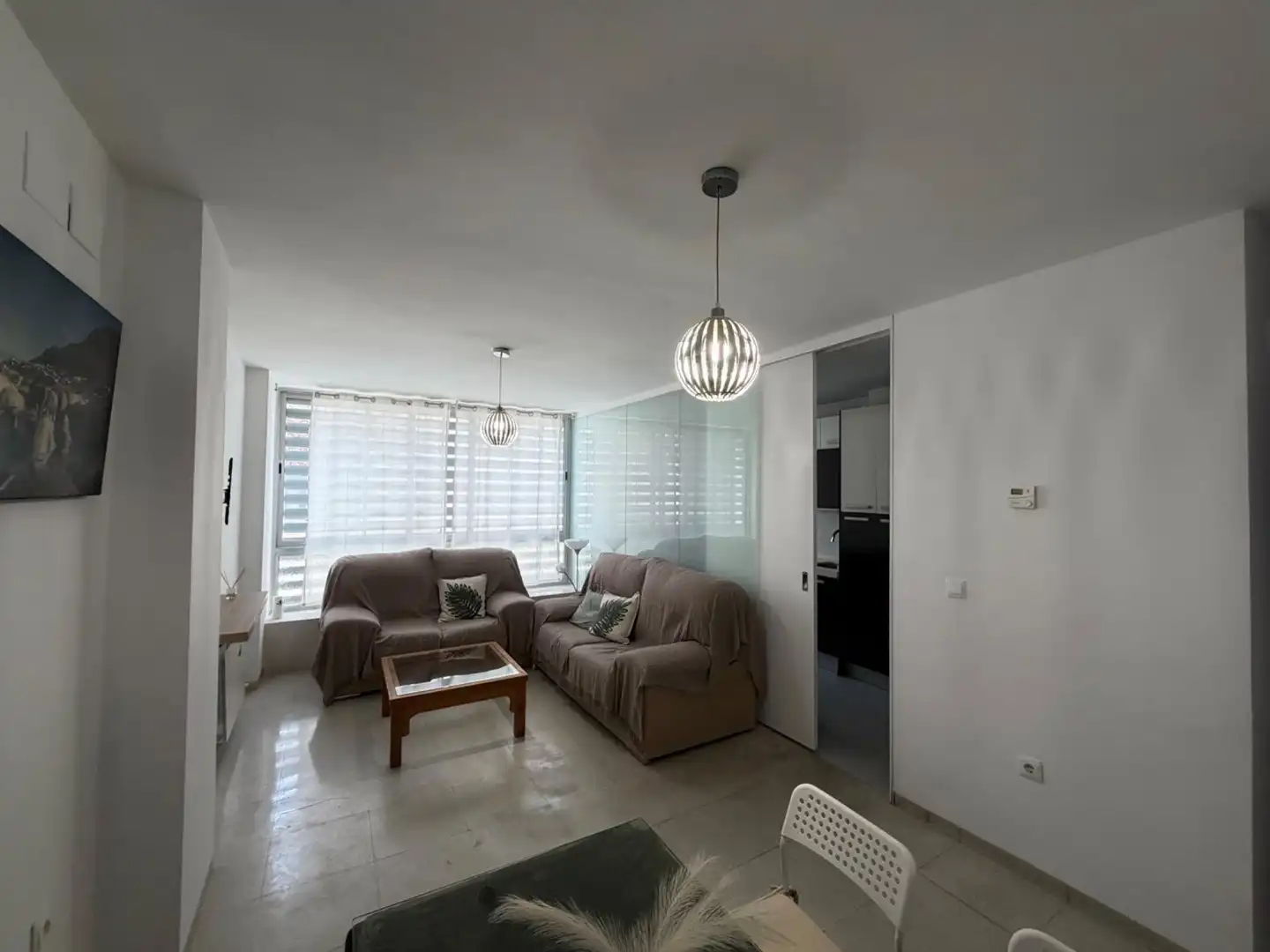 Sala de estar de Piso de alquiler en Granada con Amueblado