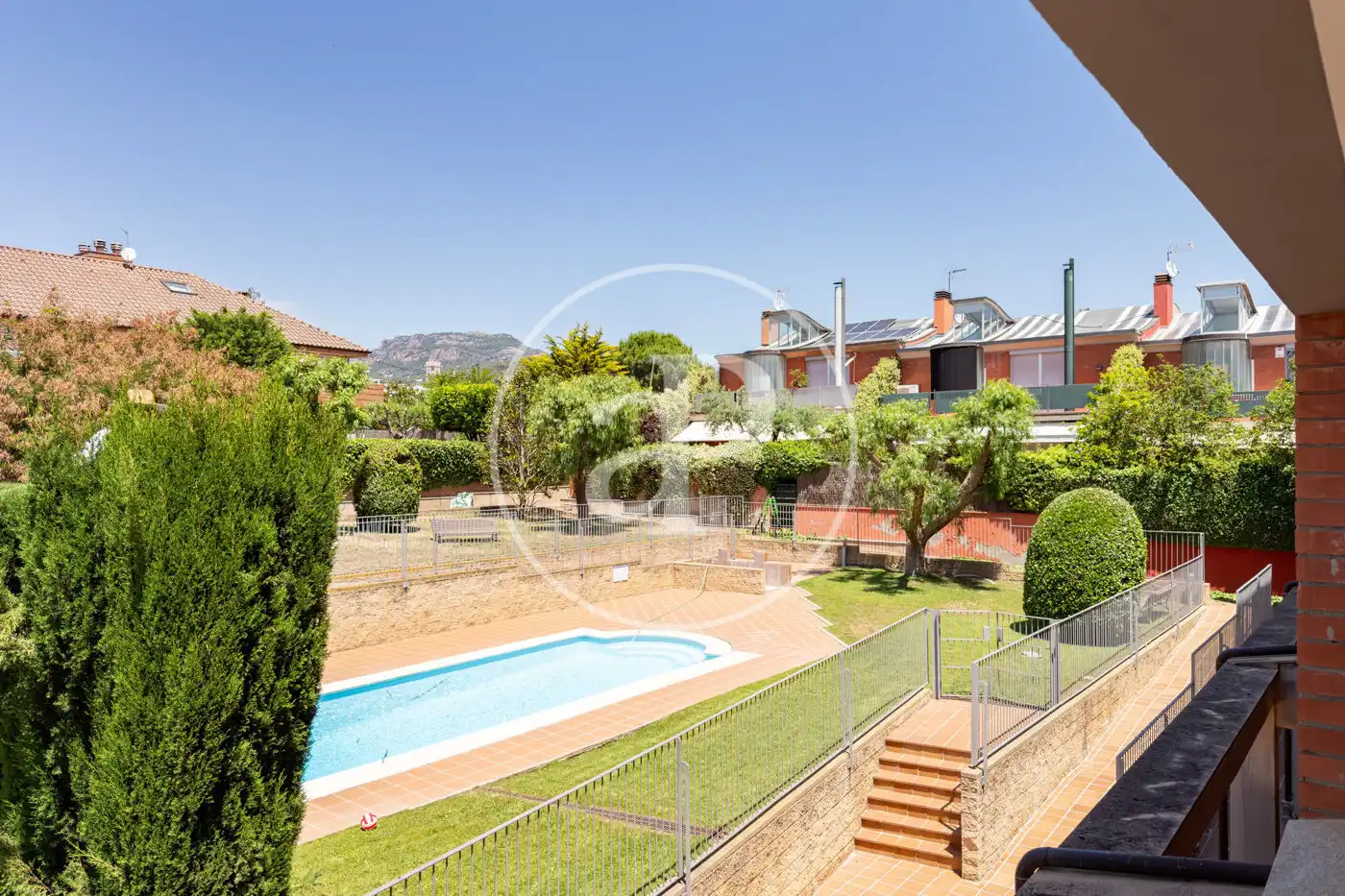 Swimming pool of Detached homes for sale in Matadepera  with Air Conditioner, Heating and Private garden