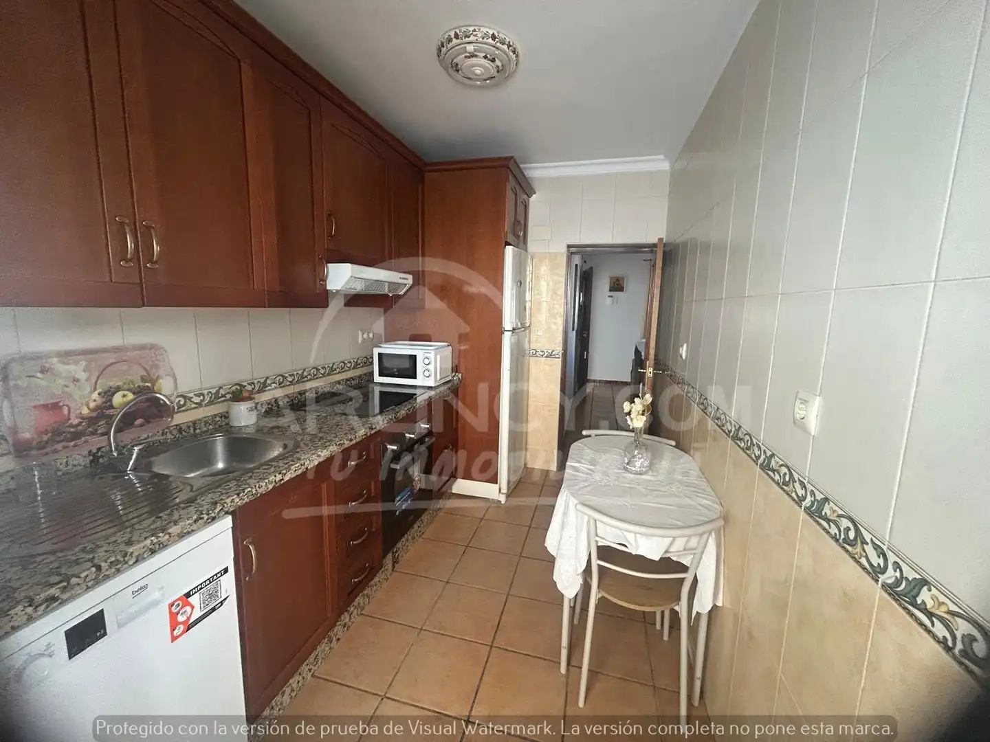 Kitchen of Flat for rent in Alcalá de Guadaira  with Air Conditioner and Furnished