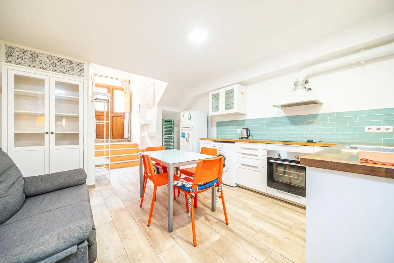 Küche von Loft zum Verkauf in  Palma de Mallorca mit Heizung und Möbliert