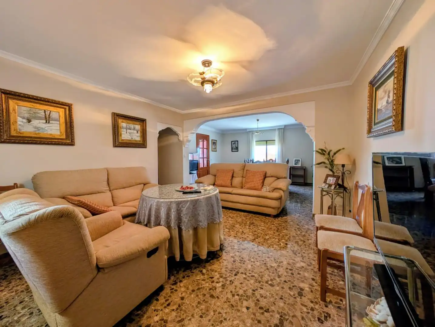 Sala d'estar de Casa o xalet en venda en Loja amb Terrassa i Traster