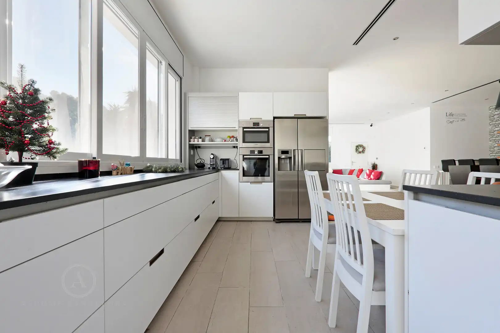 Cocina de Casa o chalet en venta en Castelldefels con Aire acondicionado, Jardín privado y Terraza