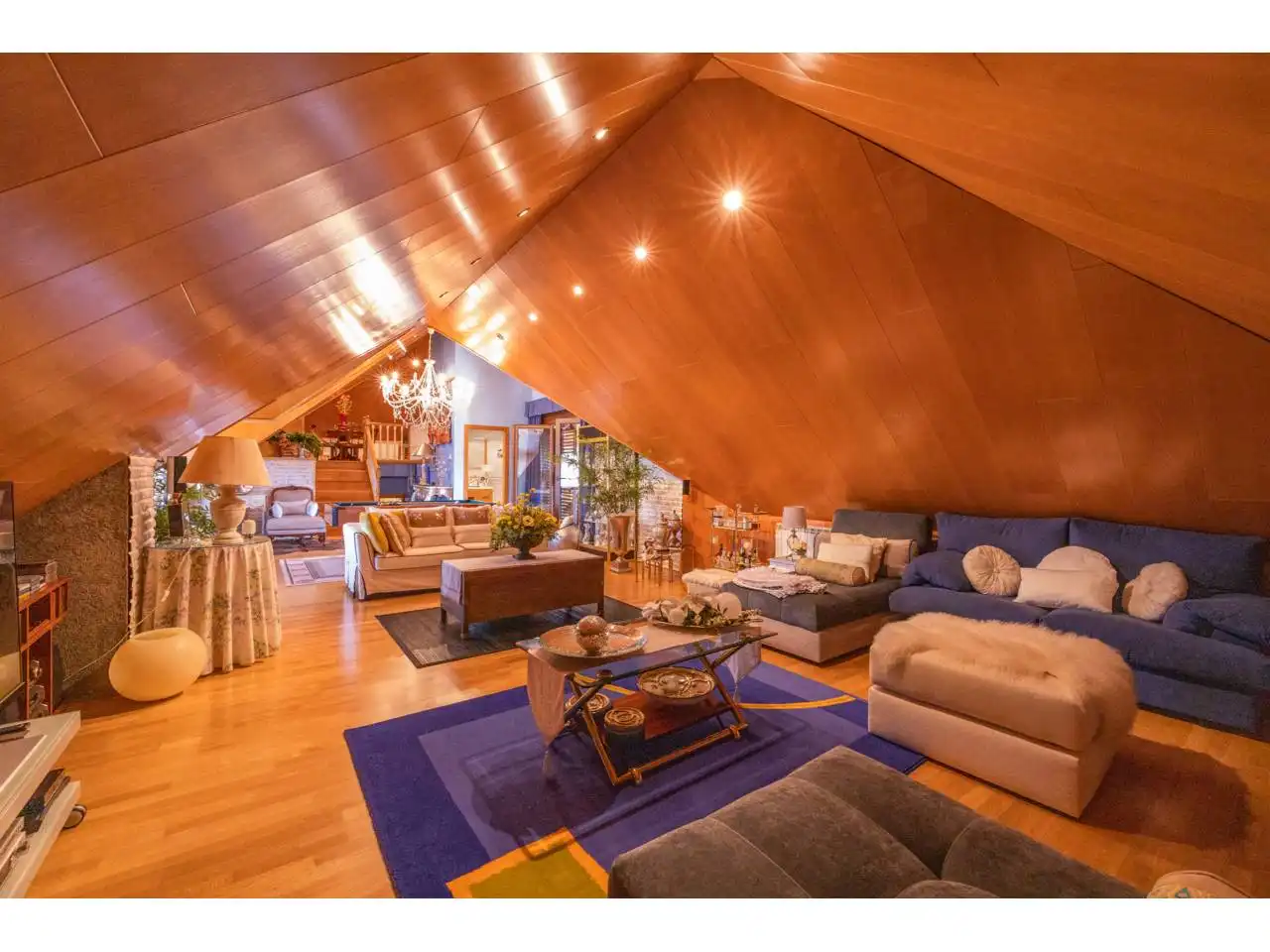 Wohnzimmer von Haus oder Chalet zum Verkauf in Taradell mit Klimaanlage, Heizung und Privatgarten