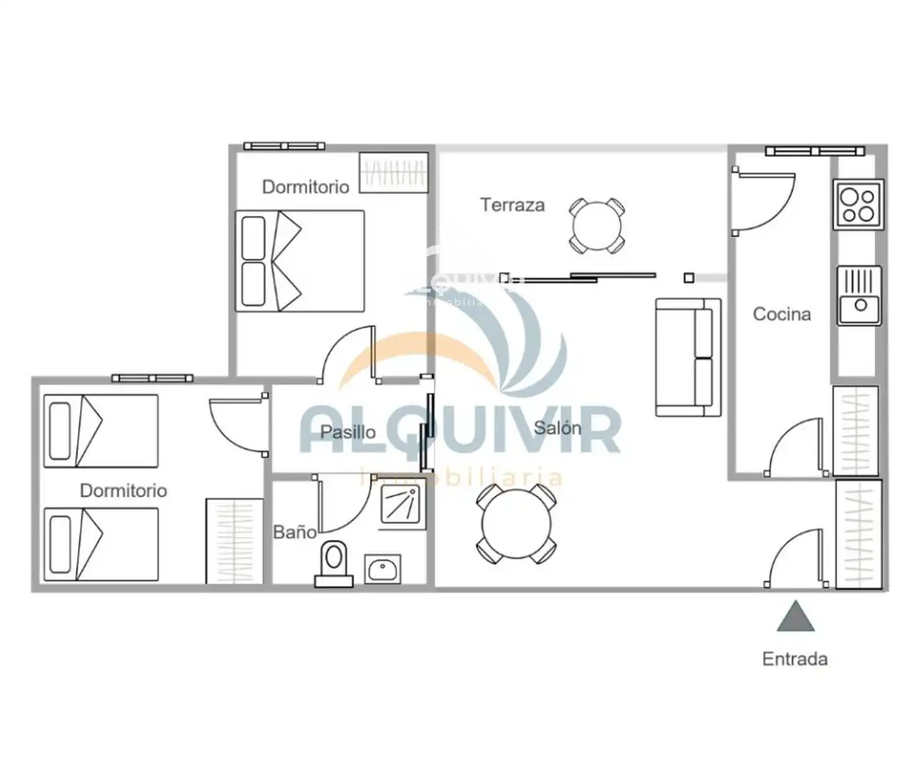 Wohnung zum Verkauf in Almonte mit Klimaanlage, Terrasse und Abstellraum