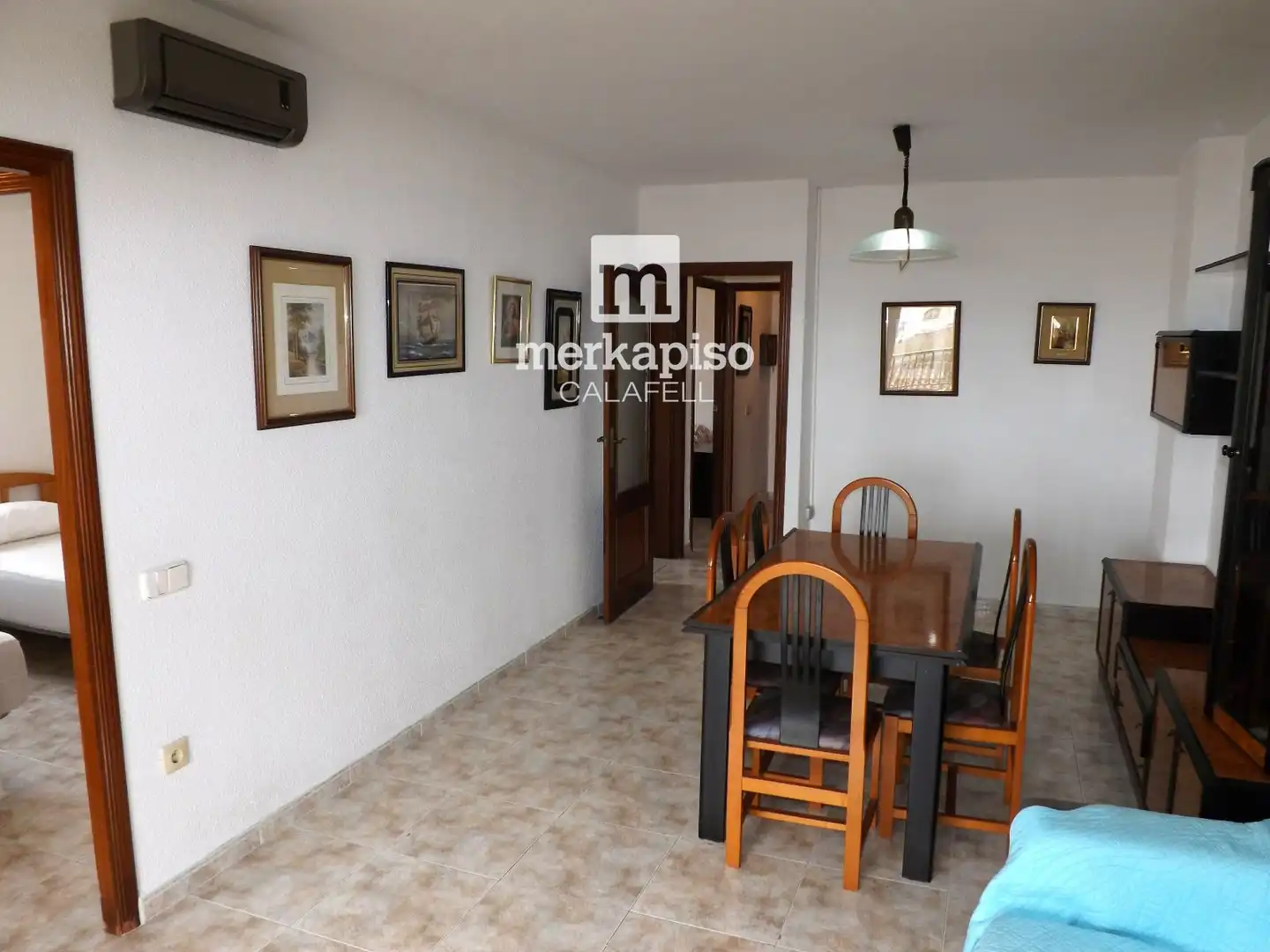 Esszimmer von Wohnung zum Verkauf in Calafell mit Klimaanlage, Heizung und Terrasse