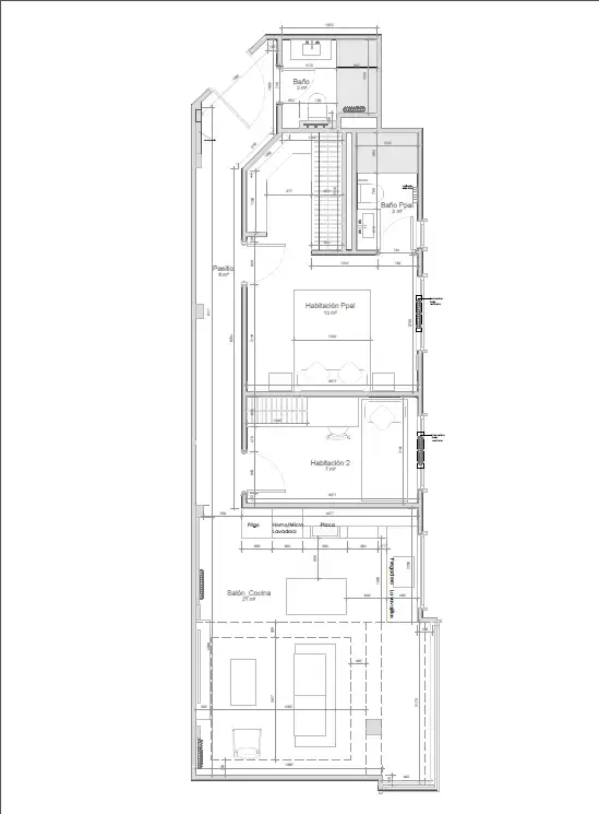 Flat for sale in Madrid  with Air Conditioner, Heating and Furnished