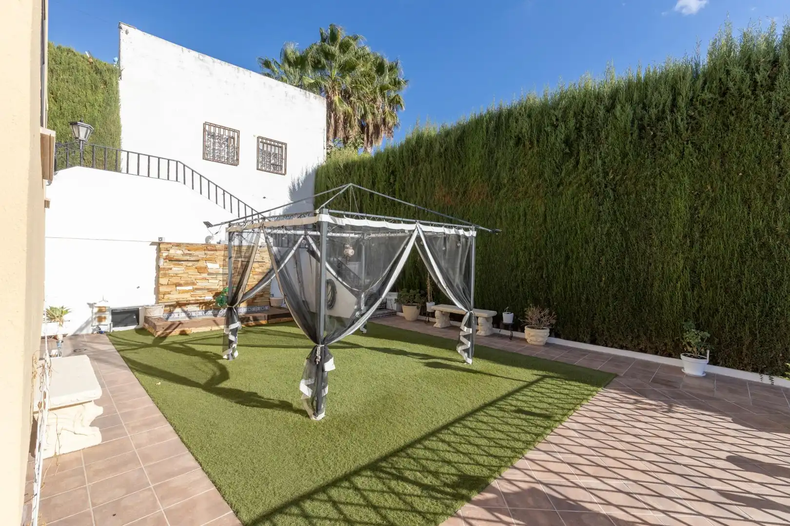 Jardí de Casa o xalet en venda en Gójar amb Calefacció, Jardí privat i Terrassa