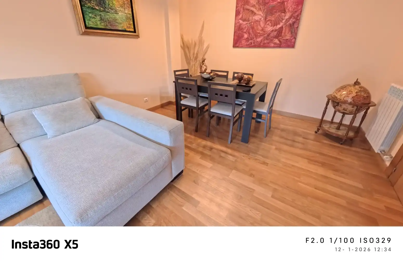 Wohnzimmer von Wohnung zum Verkauf in  Logroño mit Heizung, Privatgarten und Parkett