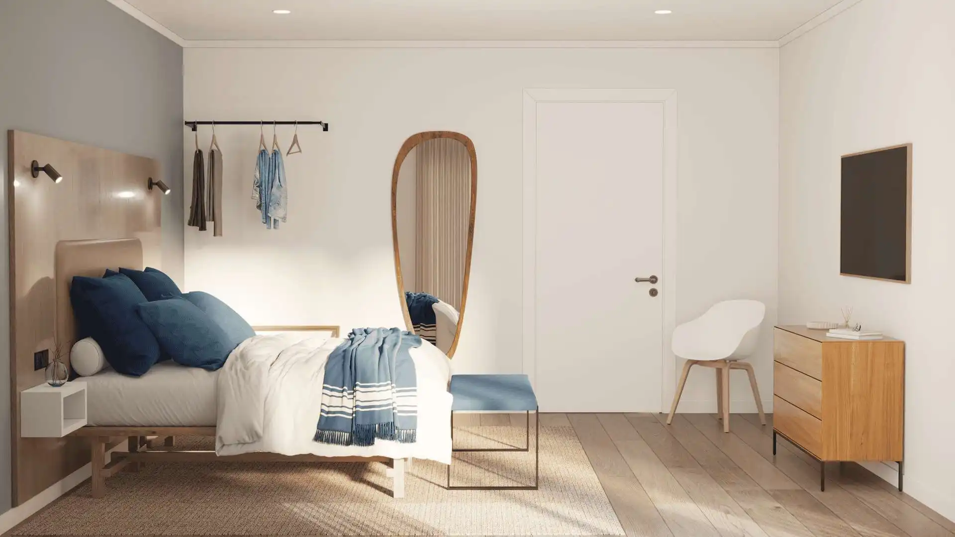 Habitación de Apartamento en venta en Felanitx con Aire acondicionado, Amueblado y Balcón
