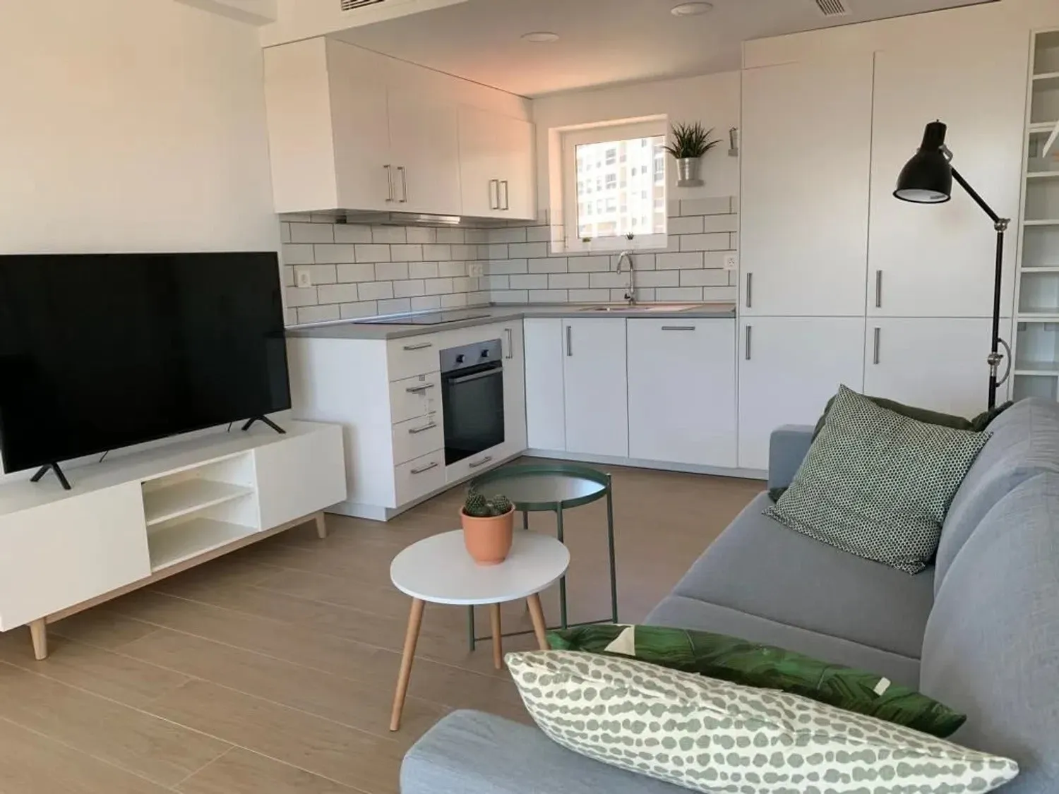 Living room of Flat to rent in El Campello  with Air Conditioner, Heating and Private garden