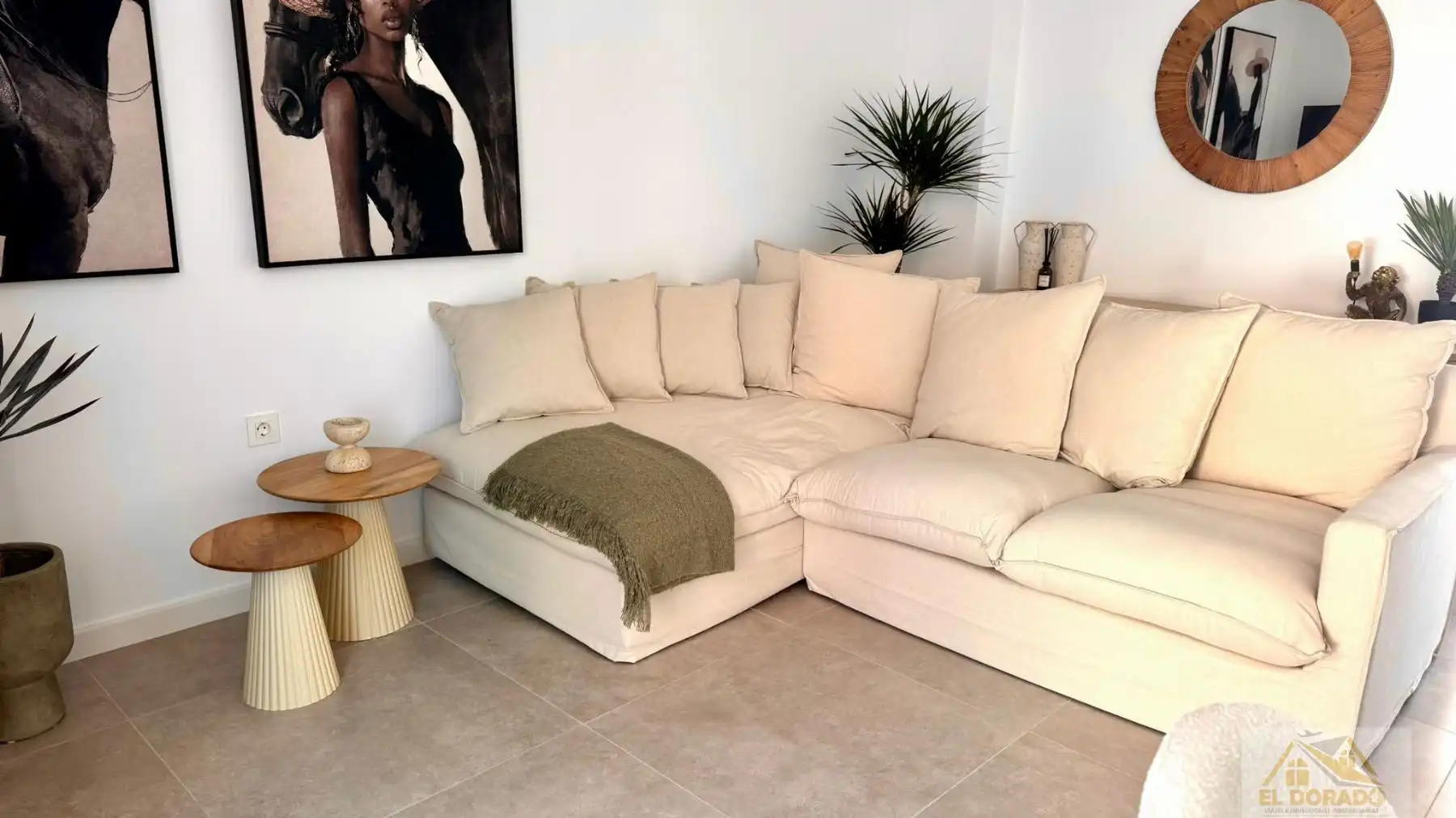 Sala de estar de Casa o chalet en venta en San Javier con Aire acondicionado, Calefacción y Terraza