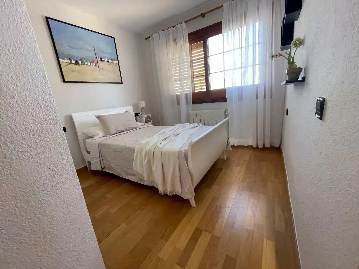 Dormitori de Casa o xalet de lloguer en La Pobla de Farnals amb Aire condicionat, Parquet i Traster