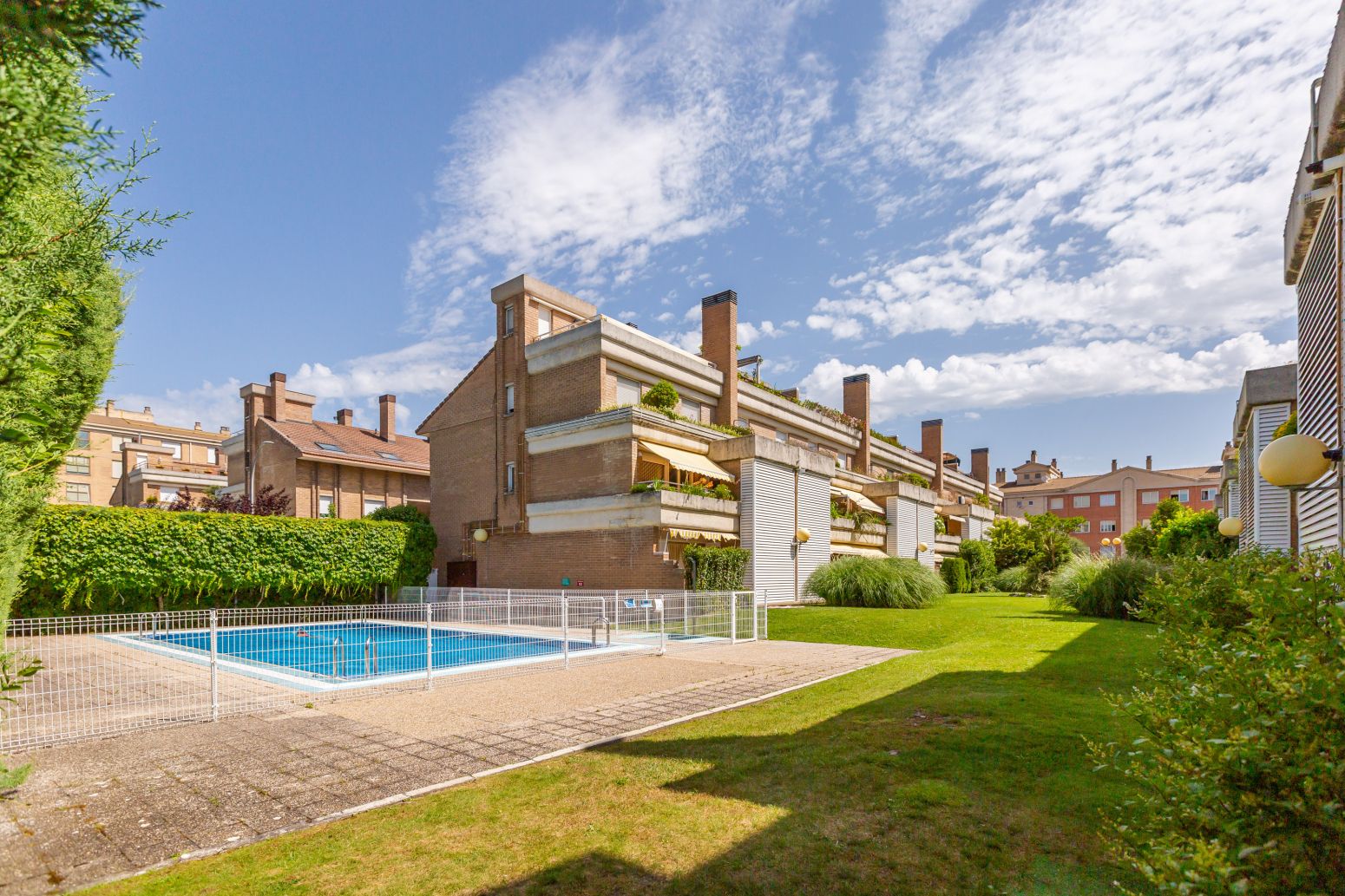 Exterior view of Flat for sale in Zizur Mayor / Zizur Nagusia  with Heating, Private garden and Parquet flooring