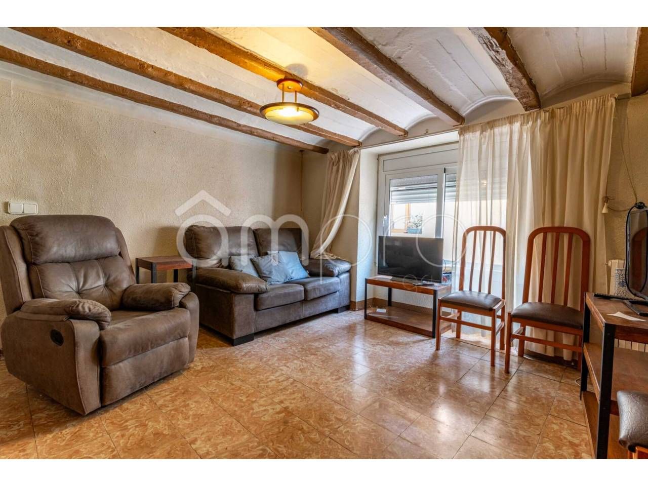 Sala de estar de Casa o chalet en venta en El Catllar  con Calefacción y Terraza