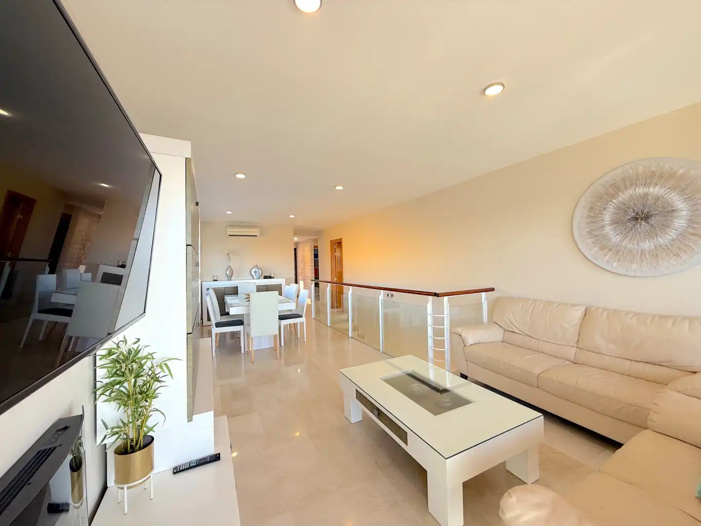 Sala de estar de Casa o chalet de alquiler en Santa Cruz de Tenerife con Aire acondicionado, Jardín privado y Parquet