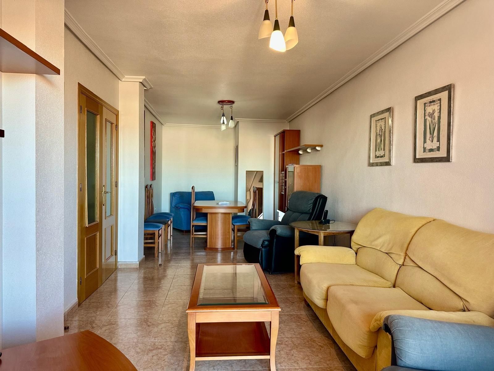 Living room of Flat for sale in  Murcia Capital  with Air Conditioner, Terrace and Storage room