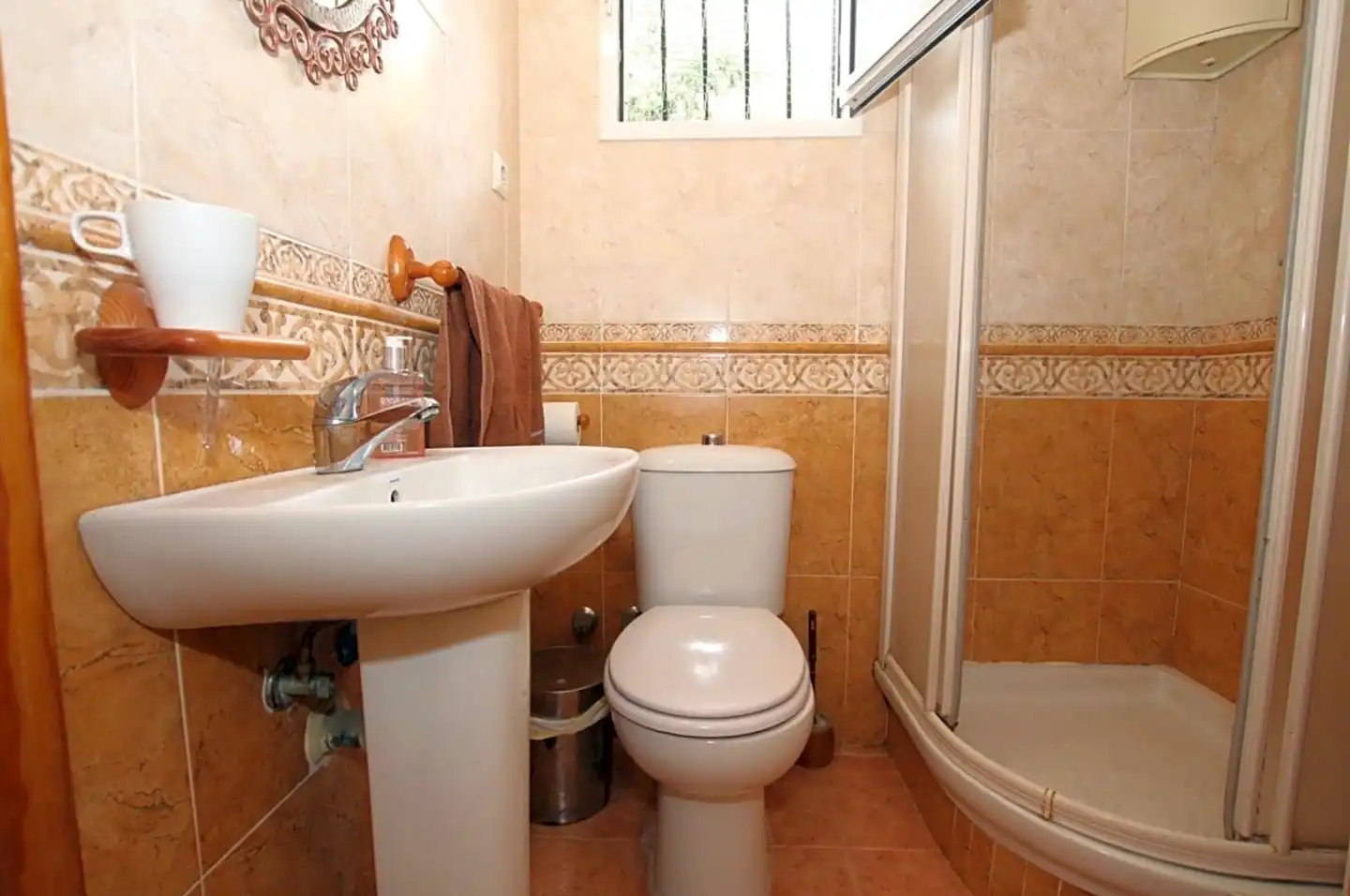 Baño de Casa o chalet en venta en Benalmádena con Aire acondicionado, Jardín privado y Terraza