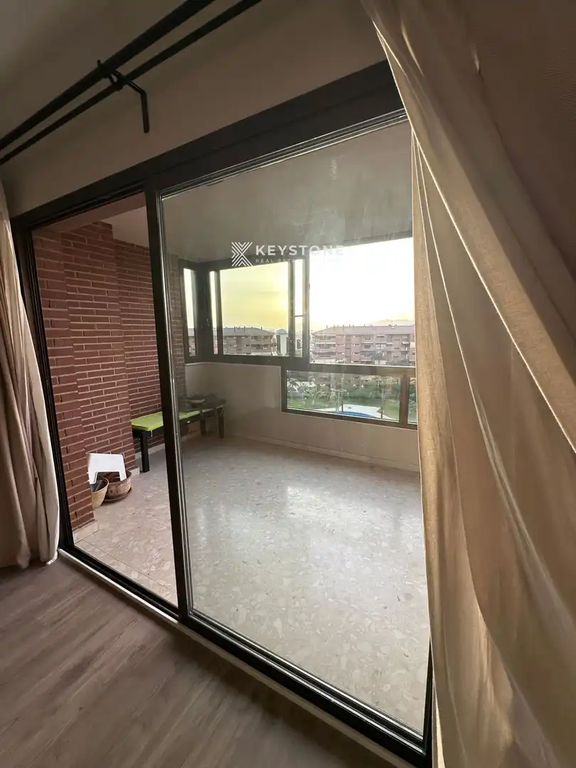 Dormitori de Pis de lloguer en Alicante / Alacant amb Aire condicionat, Calefacció i Terrassa