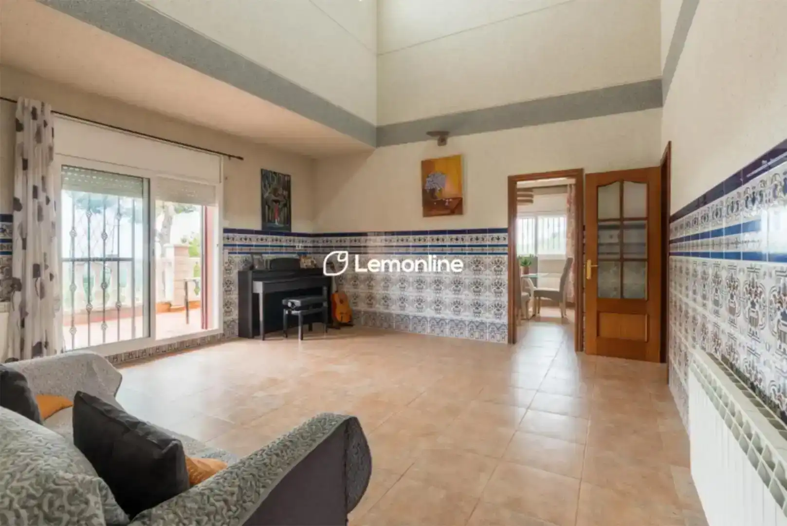 Sala d'estar de Casa o xalet en venda en Calafell amb Aire condicionat