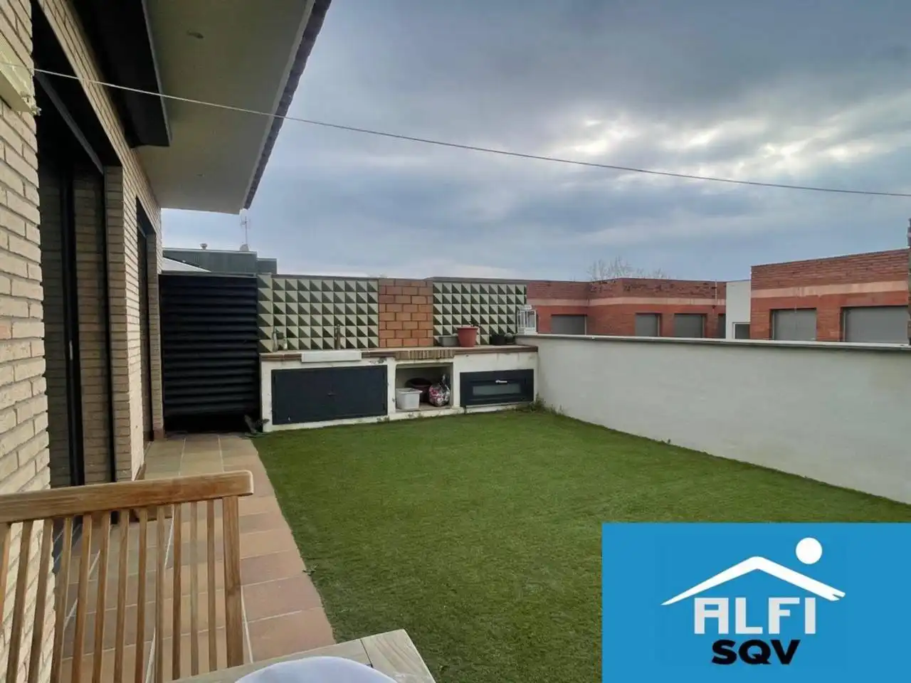 Terrassa de Casa o xalet en venda en Sant Quirze del Vallès amb Aire condicionat, Calefacció i Jardí privat