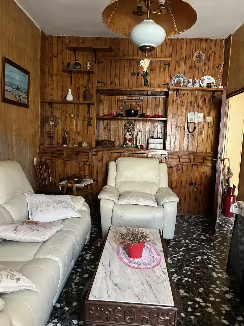 Sala de estar de Casa adosada en venta en Becilla de Valderaduey, Valladolid
