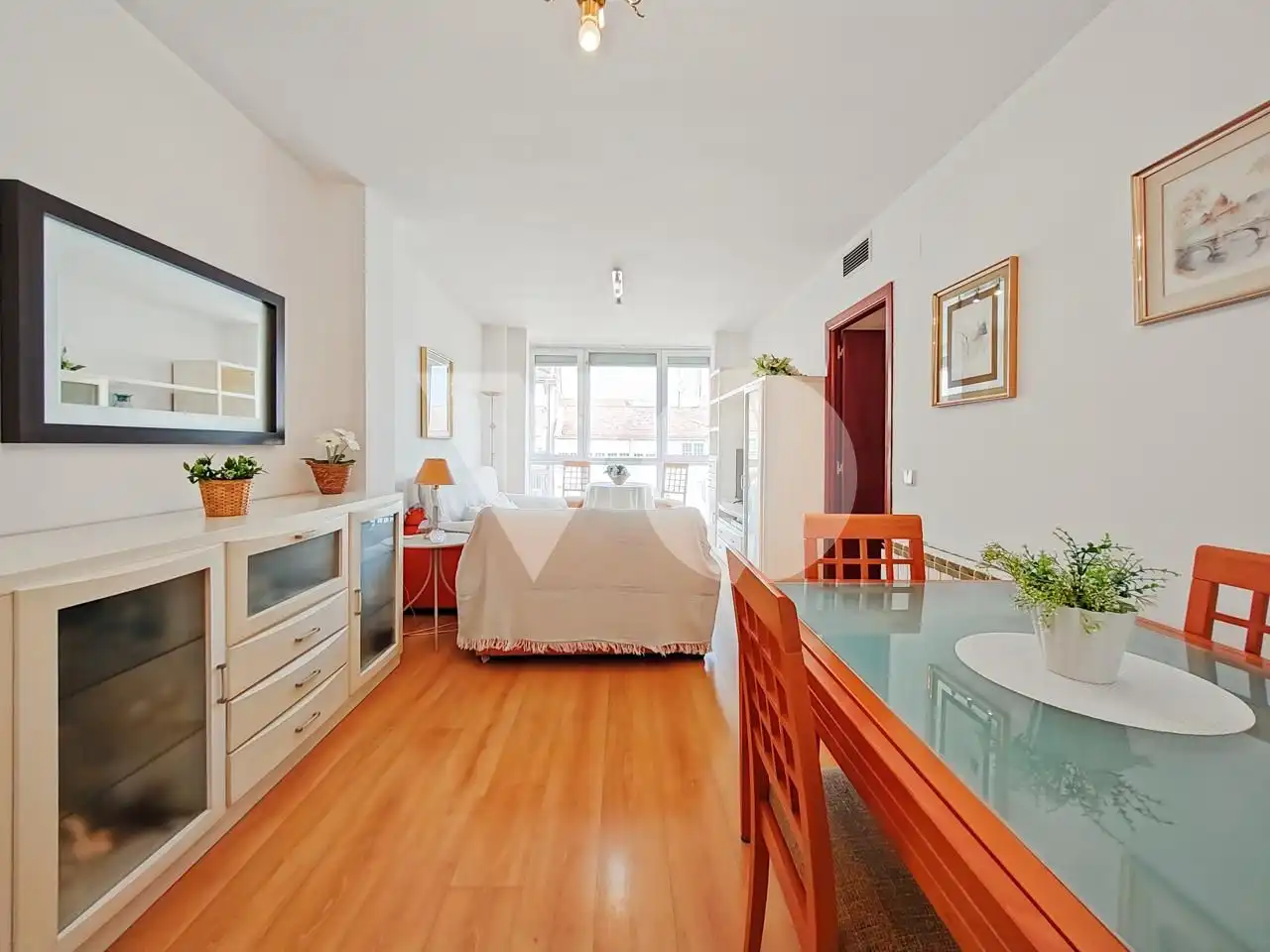 Bedroom of Flat for rent in Madrid  with Heating, Storage room and Furnished