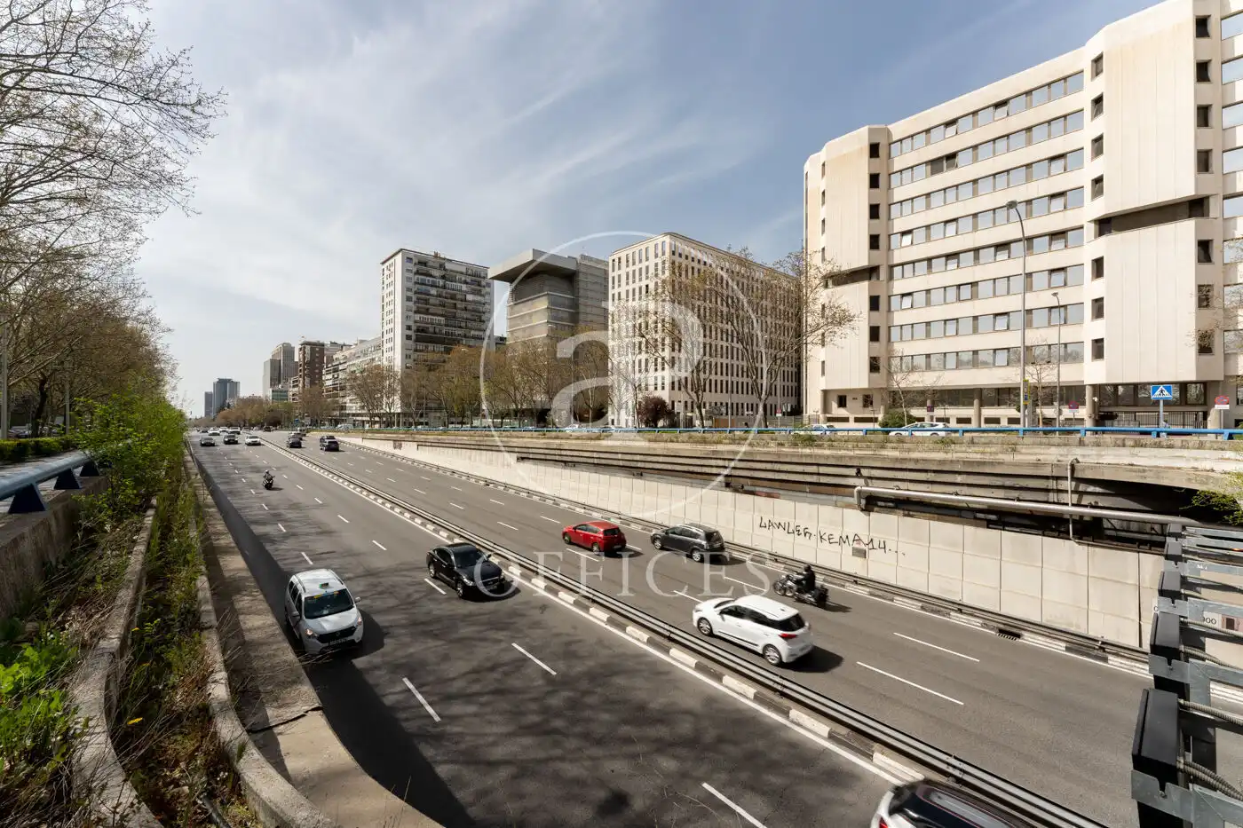 Vista exterior de Oficina de alquiler en Madrid con Aire acondicionado y Calefacción