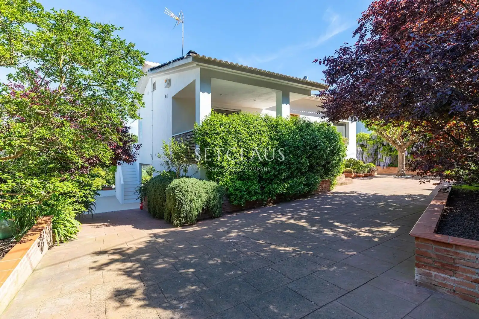 Vista exterior de Casa o chalet en venta en Vilanova del Vallès con Aire acondicionado, Calefacción y Jardín privado