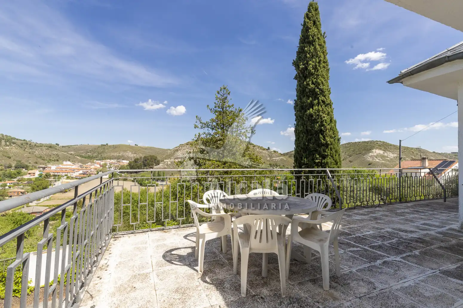 Terraza de Casa o chalet en venta en Valverde de Alcalá con Calefacción, Terraza y Trastero