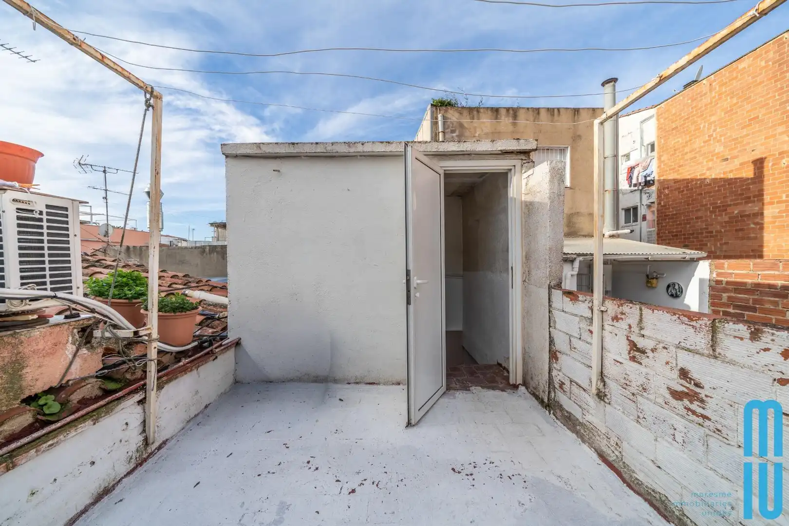 Vista exterior de Piso en venta en Mataró con Aire acondicionado, Calefacción y Terraza