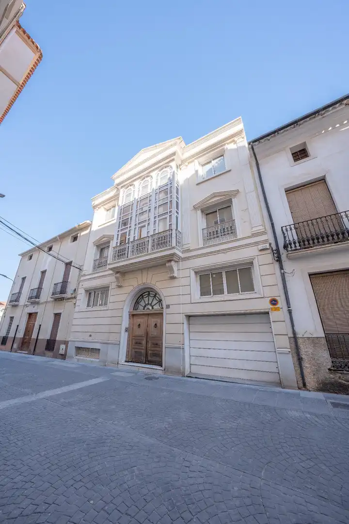 Exterior view of Houses for sale in Almansa  with Heating, Private garden and Terrace