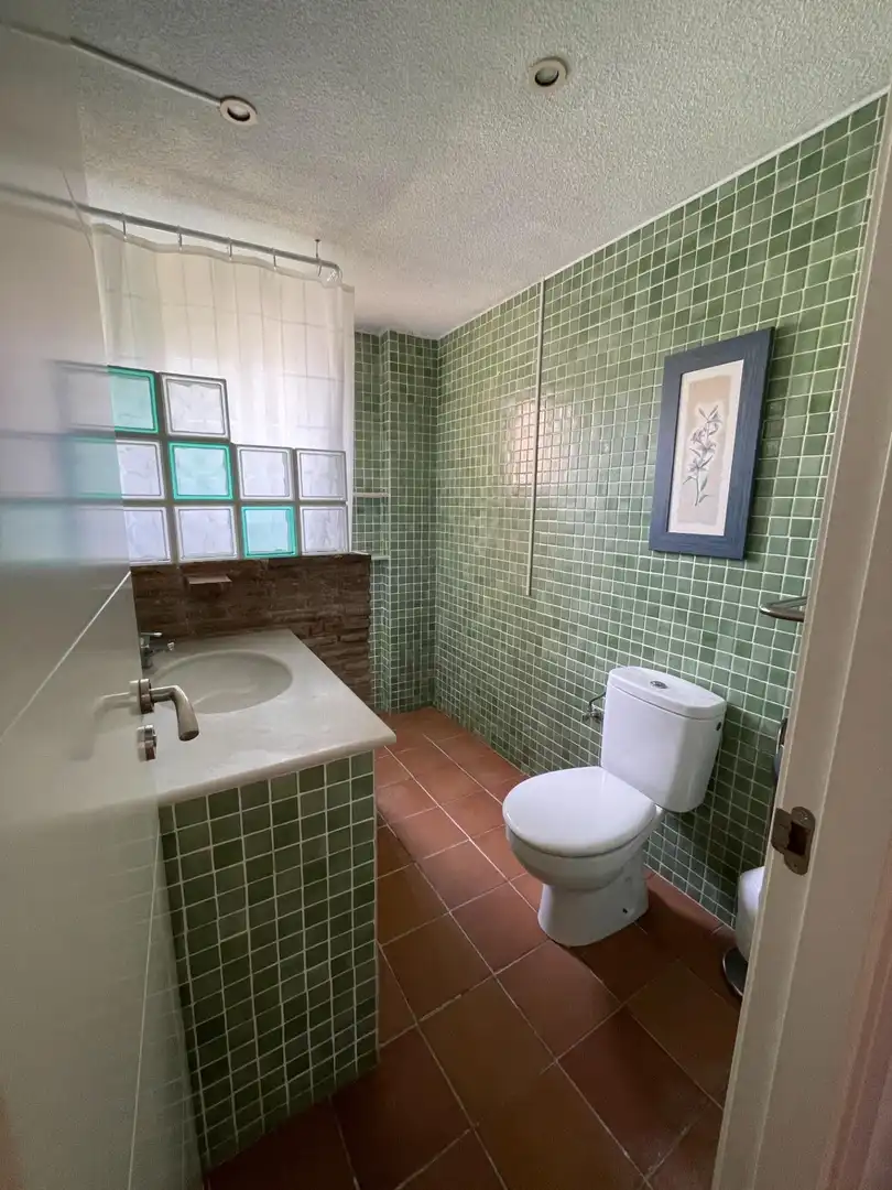 Badezimmer von Wohnung zum Verkauf in Torremolinos mit Terrasse, Möbliert und Gemeinschaftspool
