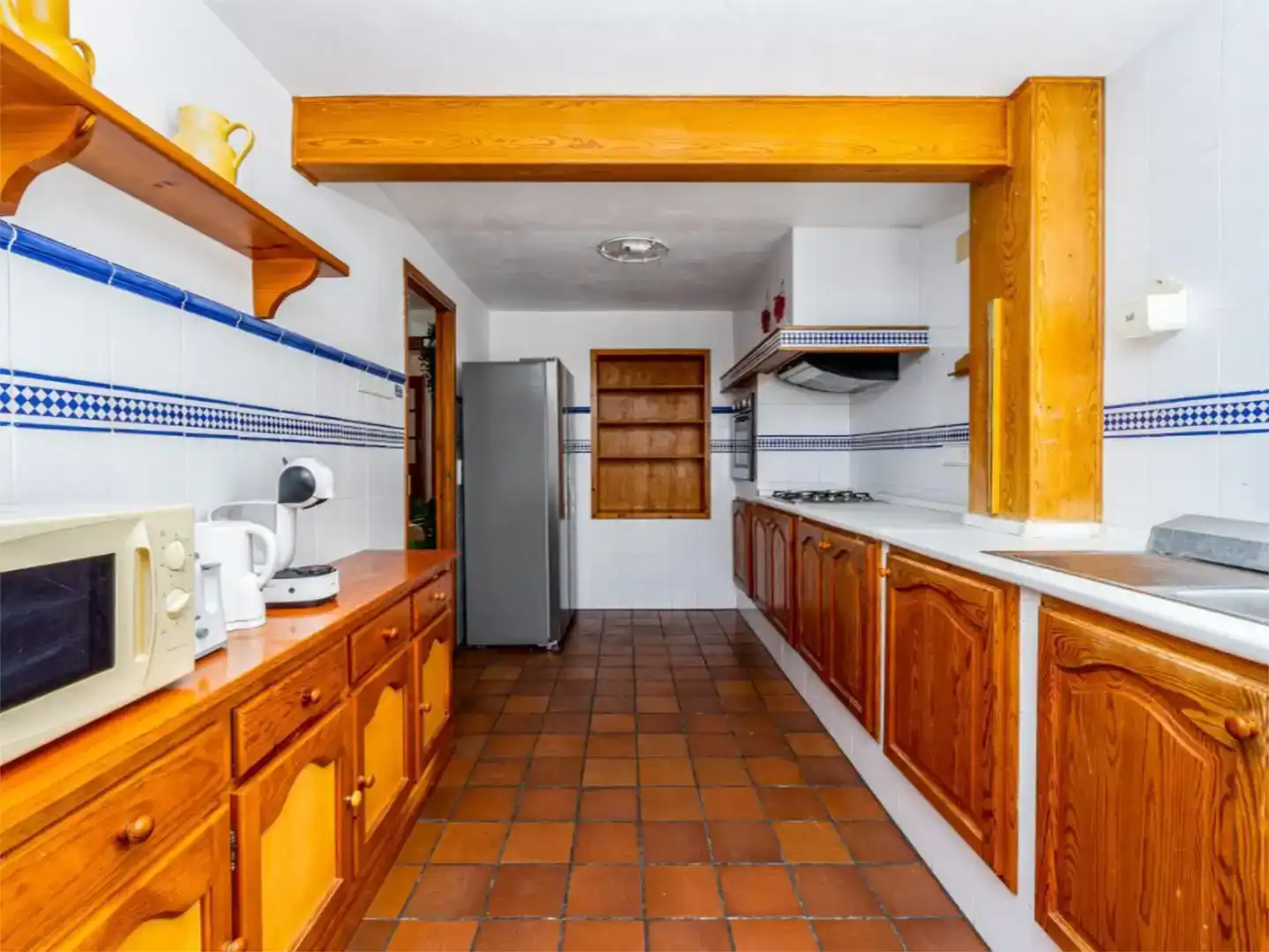 Küche von Wohnung zum Verkauf in Polop mit Klimaanlage, Schwimmbad und Balkon