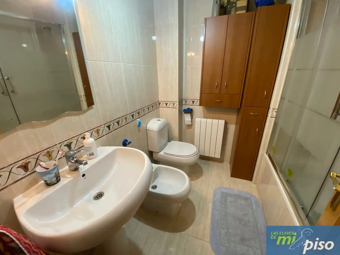 Baño de Casa adosada en venta en Cistérniga con Calefacción, Jardín privado y Parquet