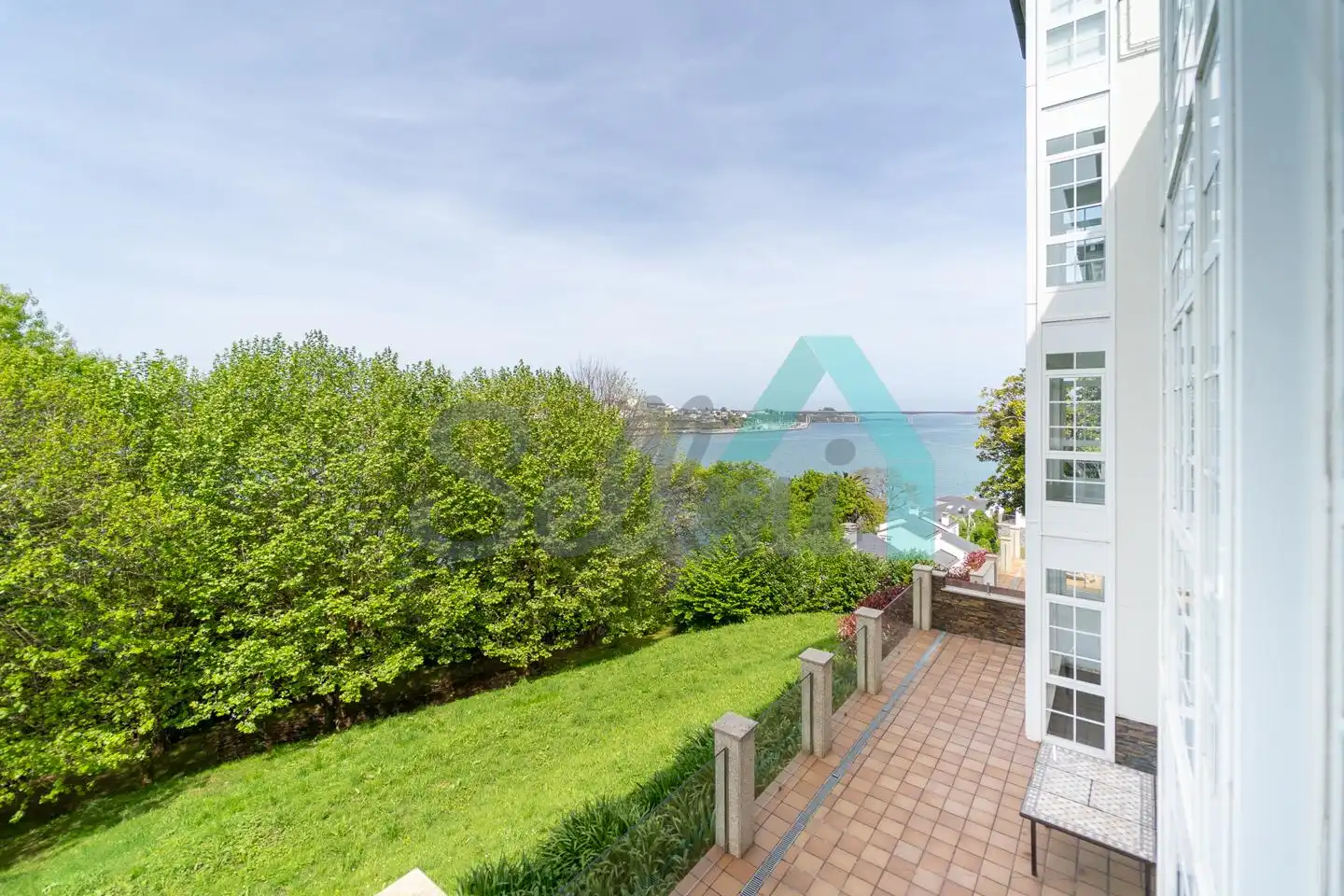 Terrace of Flat for sale in Castropol  with Heating, Storage room and Furnished