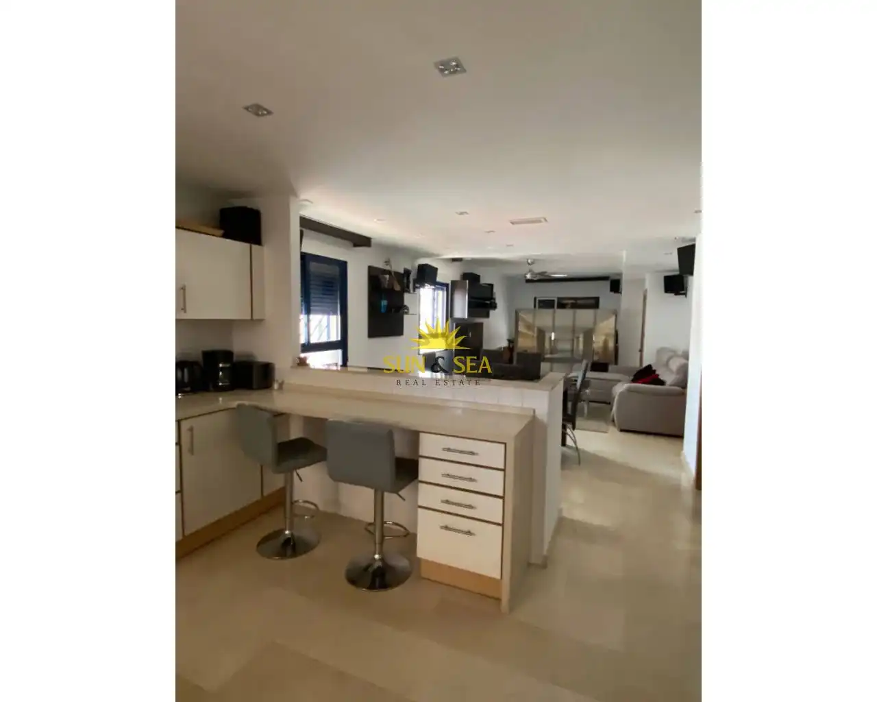 Kitchen of Apartments for rent in El Campello  with Air Conditioner, Heating and Private garden