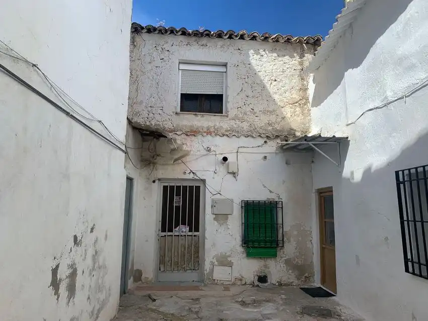 Vista exterior de Casa o xalet en venda en Noblejas amb Jardí privat