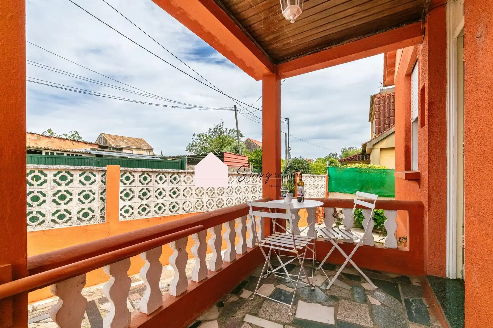 Terraza de Casa o chalet en venta en Vigo  con Calefacción, Jardín privado y Trastero
