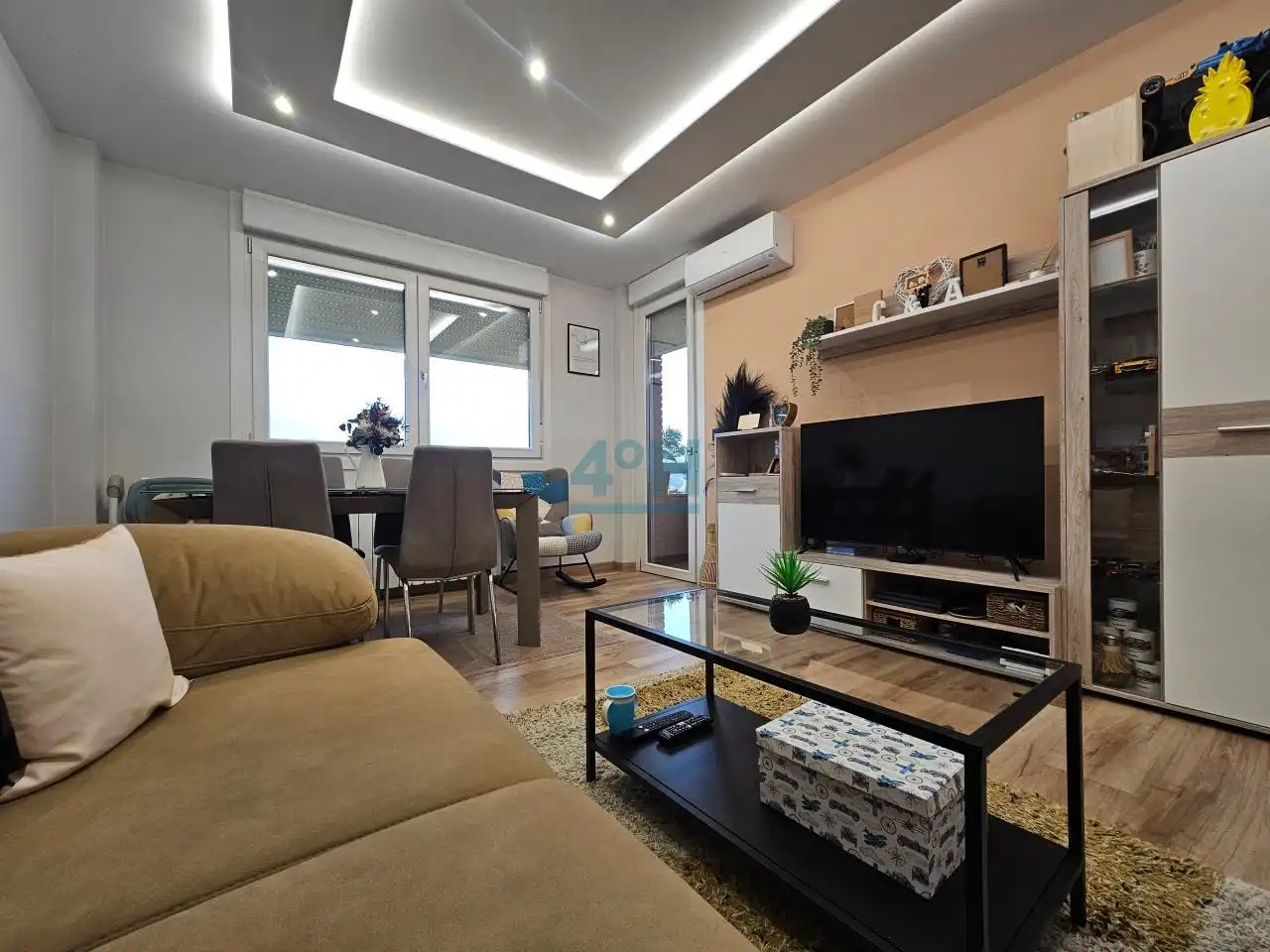 Sala de estar de Piso en venta en Ourense Capital  con Aire acondicionado, Calefacción y Trastero