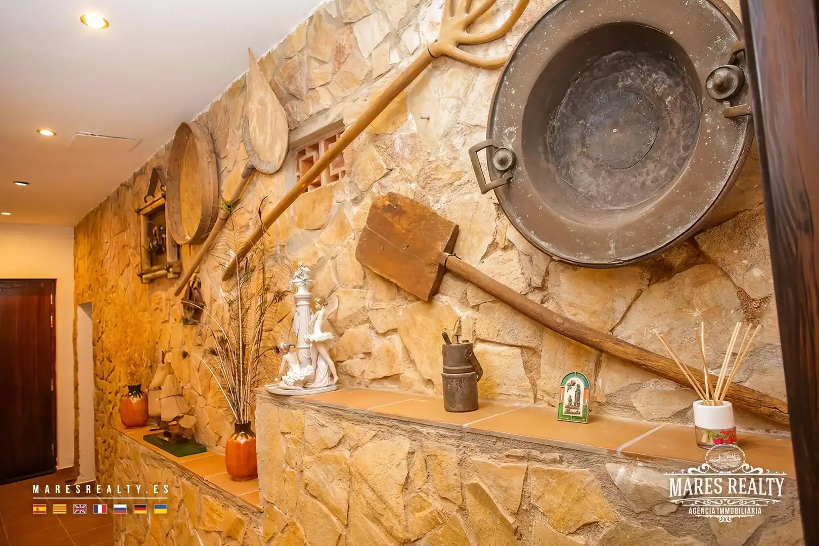 Küche von Country house zum Verkauf in Vidreres mit Heizung, Privatgarten und Abstellraum